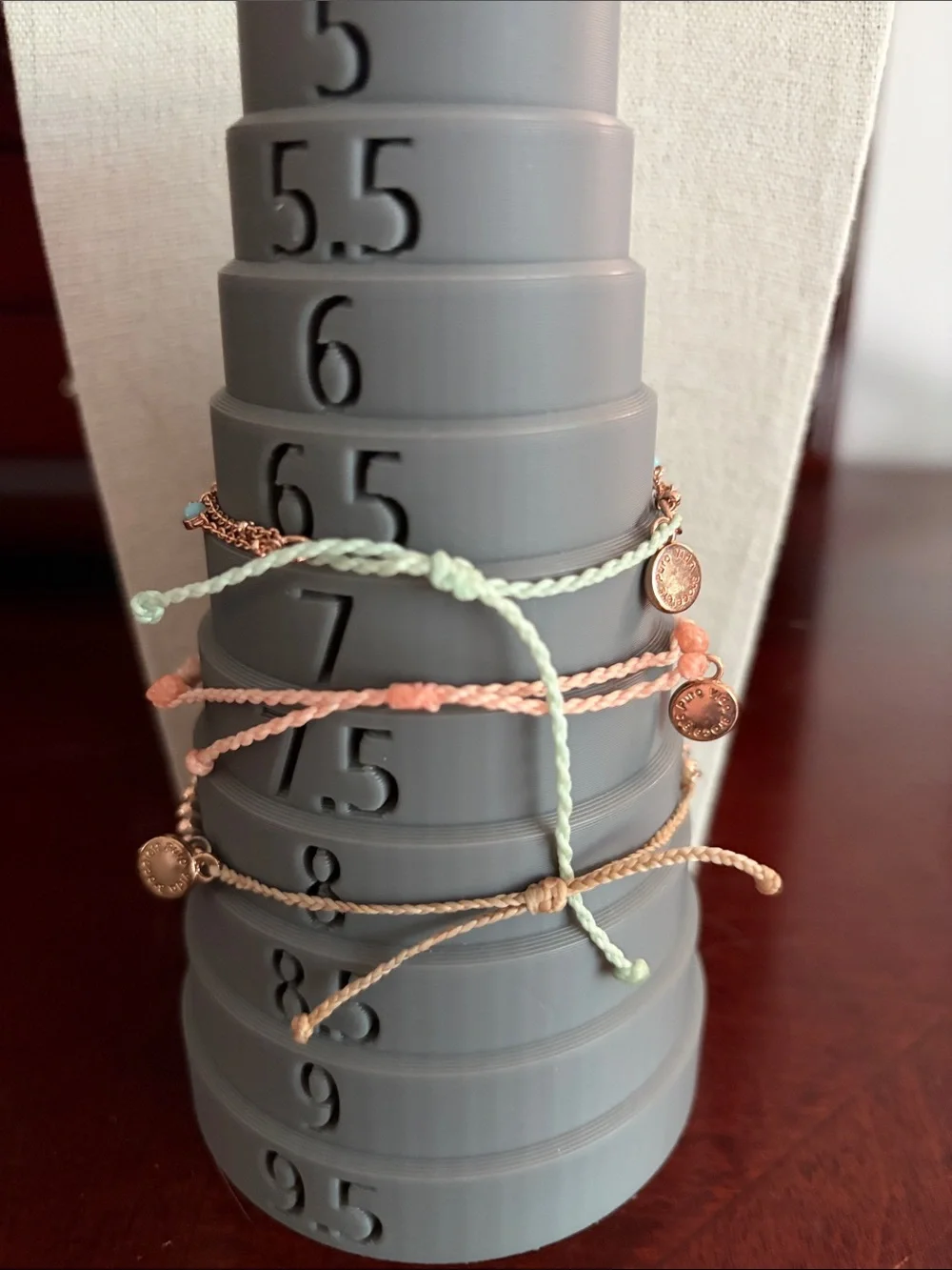 Pura Vida Rose Gold Necklace and Bracelet Set - Picture 3 of 8